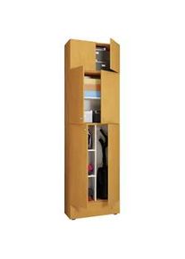 Vcm Mehrzweckschrank Lona XXL Buchefarben ca. 70x240x39 cm