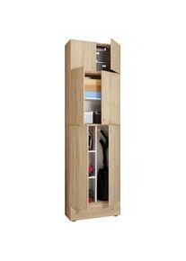 Mehrzweckschrank Lona XXL Sonoma Eiche ca. 70x240x39 cm