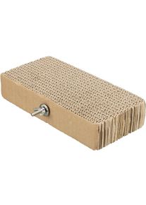 Plateforme en carton de Trixie, 20 x 10 x 4 cm, jouet pour oiseaux