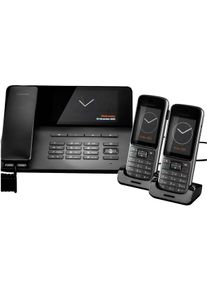 Gigaset FX800W Pro Fusion Bundle schnurgebundenes Telefon Telefonanlage Anrufbeantworter VoIP Bluetooth WLAN DECT Repeater PoE
