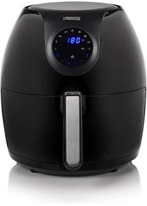 Princess B0741D7LRD Heißluft-Fritteuse XXL 5,2 Liter 1700 Watt grillen braten backen schwarz