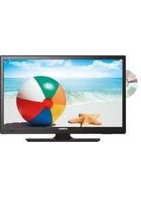 Antarion TV1914 19" LED-TV Fernseher DVD DVB-2 Camping Wohnwagen schwarz
