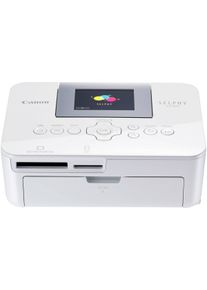 Canon Selphy CP1000 Foto-Drucker Thermosublimationsdruck Thermosublimation 300x300dpi USB TFT-Farbdisplay weiß