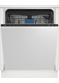 Beko BDIN38450 vollintegrierbarer Einbau-Geschirrspüler 59,8cm breit WaterSafe+ LCD Display Besteckschublade 14 Maßgedecke