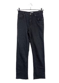 Urban Classics Jeans a gamba dritta Donna, Taglia 40, nero