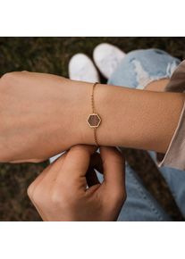 Holzkern Bracelets Femme Or et Noyer