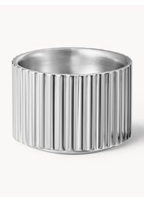 Georg Jensen Bernadotte äggkoppar i rostfritt stål med räfflad struktur, 2-pack