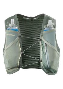 Salomon Active Skin 4 Set Running vest (L, olive)