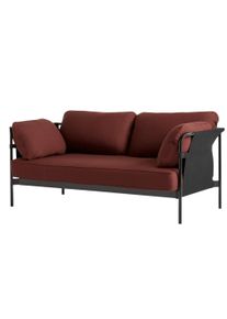Can Canapé 2 places Hay structure noire / toile noire / Steelcut 0655