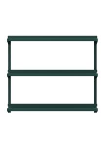 Étagère murale Click L 71 x P 21 x H 61 cm / VERT FONCÉ New Tendency OFFRE SPECIALE