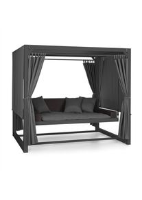 Blumfeldt Eremitage luxus hintaszék, 236x180x210cm, sötétszürke/fekete