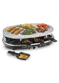 Klarstein Steaklette, raclette gril, 1500 W, granitová platňa, pre 8 osôb