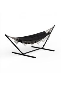 Blumfeldt SwayStation Boho függőágy, 400 x 116 cm, időjárásálló, rozsdamentes, rozsdamentes