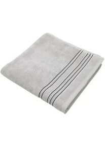 Esposa Duschtuch , Silberfarben , Textil , Uni , 70x140 cm , saugfähig, hochwertige Qualität, schadstoffgeprüft , Heimtextilien, Badtextilien, Duschtücher