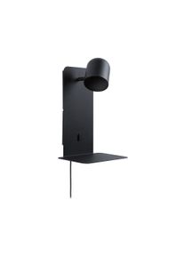 Paulmann Vægarmatur Malena USB C GU10 230V max. 5W Mat sort
