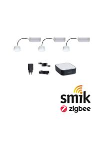 Paulmann Startsæt til attraktiv pris Smart Home smik Gateway + 3x LED-modul indbygningsarmatur RGBW