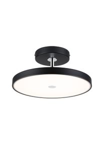 Paulmann LED-loftslampe 3-Step-Dim Hildor 2700K 2100lm 230V 26,5W dæmpbar Mat sort/Krom