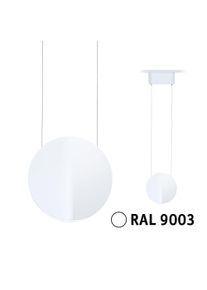 Paulmann URail LED-pendel 3-Step-Dim Alejandro 800lm 10W 4000K dæmpbar 230V Signal hvid