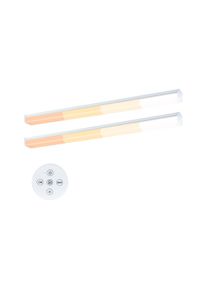 Paulmann LED-underskabsarmatur Barreo 2x3,3W 300x22mm 2x300lm 230/24V Hvid