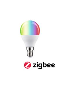 Paulmann Standard 230 V Smart Home Zigbee 3.0 LED-dråbe E14 470lm 5W RGBW+ dæmpbar Mat