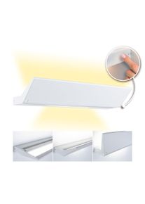 Paulmann LED-vægarmatur 3-Step-Dim Ranva 2700K 1400lm / 210lm 230V 13W / 2W dæmpbar Mat hvid