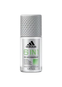 Adidas Cool & Dry 6 In 1 Male Roll-on Deodorant - 50 ml