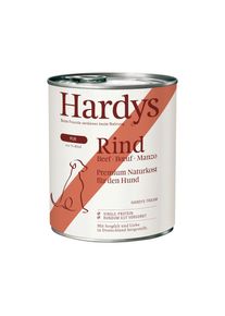 Paquet économique 24x 800g Hardys Pur boeuf nourriture pour chiens humide