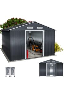 Gardebruk Tuinschuur Zwart Metaal 257x312x1775cm