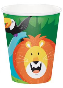 8 Safari Adventure papirkopper 256 ml