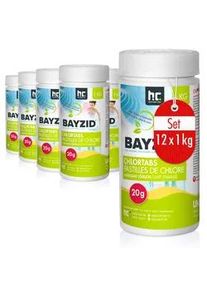 12x 1 kg Chlortabs 20g langsam löslich