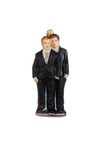 Christmas bauble: Two grooms