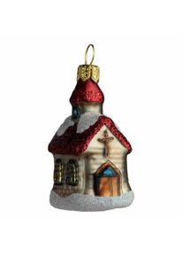 Christmas bauble: Church, mini