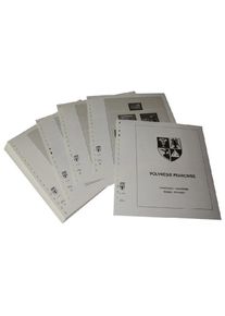 Lindner French Polynesia - Illustrated album pages Year 2022-2024