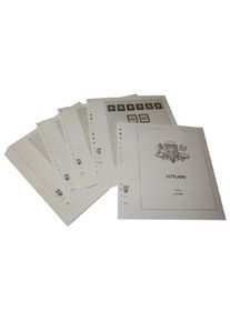 Lindner 176 Latvia - Illustrated album pages Year 2023-2024