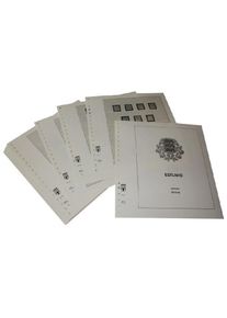 Lindner 175 Estonia - Illustrated album pages Year 2022-2024