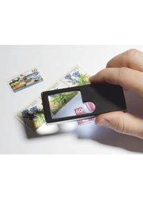Prophila Multifunction LED pocket magnifier with 2.5 and 10 times magn