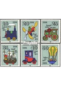 DDR 2566-2571 (complete.issue) fine used / cancelled 1980 Toys