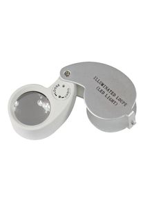 Lindner 2091 Folding Magnifier with LED lighting - 10x
