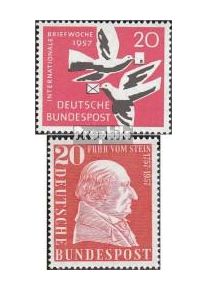 FRD (FR.Germany) 276,277 (complete.issue.) fine used / cancelled 1957