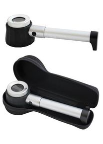 Lindner 7153 Aluminum LED Magnifier - 10x