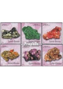Guinea-Bissau 1528-1533 unmounted mint / never hinged 2001 Minerals