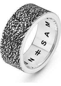 UNSAME Ring Herren silbergrau Größe 64