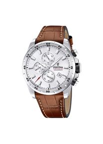 Festina Montre à affichage analogique Homme argent taille One Size