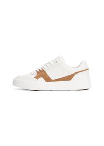TOMMY HILFIGER Sneaker Herren hellbraun / weiß Größe 40