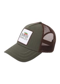 AMPLIFIED Cap 'Bob Marley' Damen schoko / grün / jade / weiß Größe 55/60