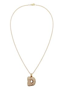 ELLI Halskette 'D' Damen gold Größe 45
