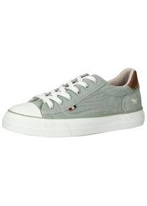 Mustang Heren Sneakers laag bruin / lichtgroen / wit 37