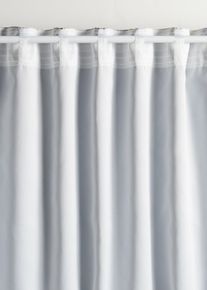 bonprix Sötétítő függöny fényes mintával (1 db), szürke, mag./szél.: 145/135 cm