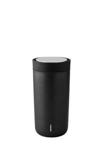 Stelton To-Go Click Vacuum Insulated Cup 0.4 L (Metallic Black)