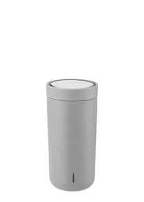Stelton To-Go Click Vacuum Insulated Cup 0.4 L (Grey)
